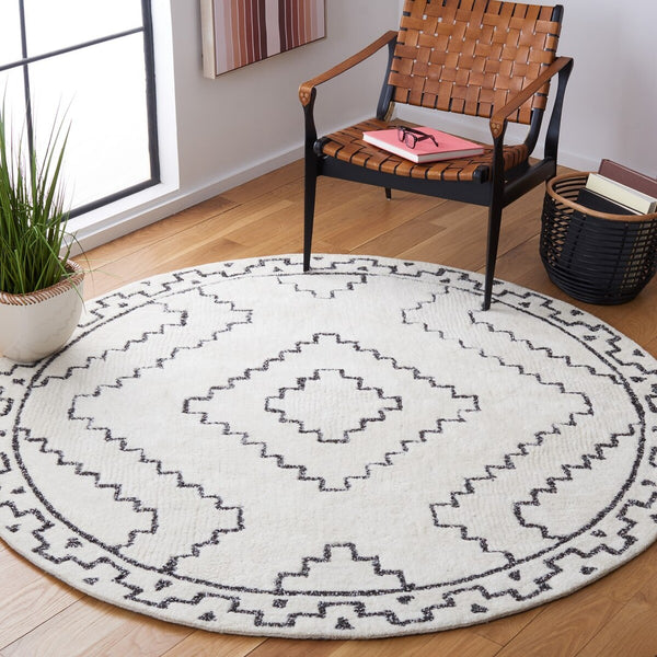 Safavieh Casablanca 205 Hand Tufted 80% Wool/10% Polyester/10% Cotton Bohemian Rug CSB205Z-9