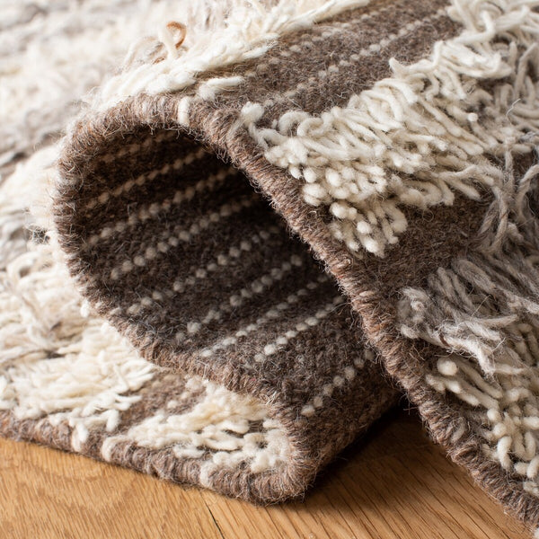 Casablanca 275 Hand Woven 100% Wool Pile  Rug Natural / Ivory 100% Wool Pile CSB275A-4