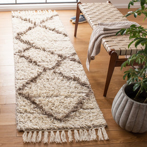 Casablanca 277 Hand Woven 100% Wool Pile  Rug Ivory / Taupe 100% Wool Pile CSB277A-4