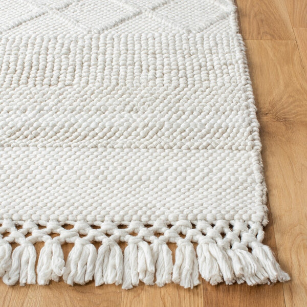 Casablanca 278 Hand Woven 80% Pet Yarn, 20% Cotton  Rug Ivory 80% Pet Yarn, 20% Cotton CSB278A-4