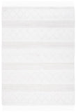 Casablanca 278 Hand Woven 80% Pet Yarn, 20% Cotton  Rug Ivory 80% Pet Yarn, 20% Cotton CSB278A-4