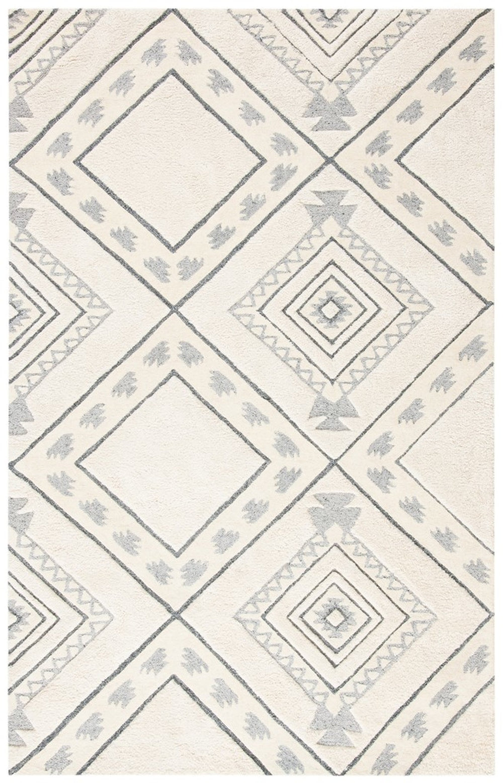 Safavieh Casablanca Shag 302 HAND TUFTED 60% Polyester, 40% Wool. Rug CSB302A-9