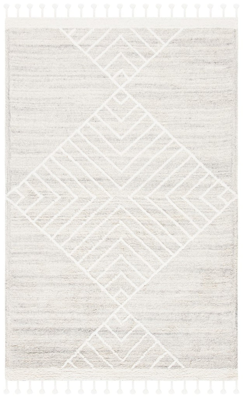 Safavieh Casablanca 451 With Tassel 100% Wool Pile Hand Tufted Rug CSB451B-9