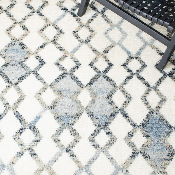 Casablanca Luxurious Handknotted 100% Wool Rug with 0.79" Pile Height for Elegant Home Décor