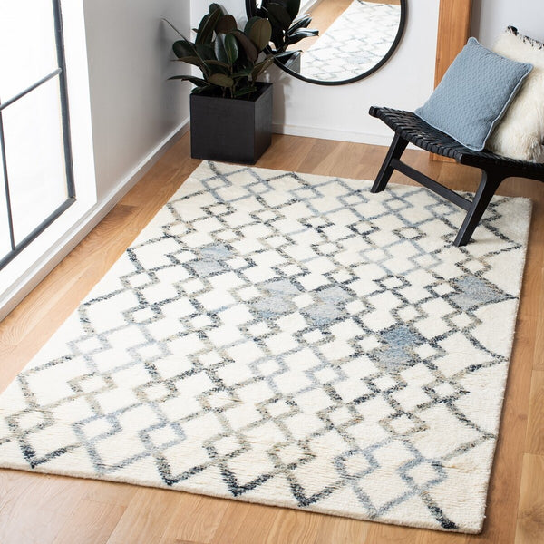 Casablanca Luxurious Handknotted 100% Wool Rug with 0.79" Pile Height for Elegant Home Décor