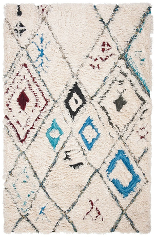 Safavieh Casablanca Shag 637 100% Wool Pile Hand Tufted Shag & Flokati Rug CSB637H-9