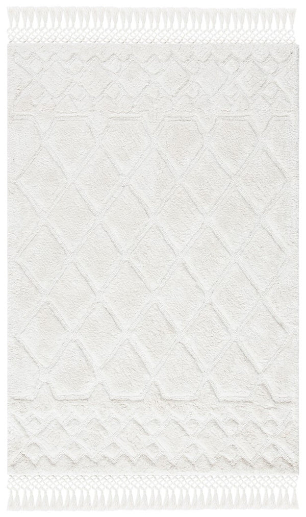 Safavieh Casablanca Shag 651 W/ Tassel Hand Tufted 80 % Polyester 20 % Cotton Shag & Flokati Rug CSB651A-9