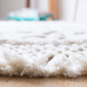 Safavieh Casablanca Shag 651 W/ Tassel Hand Tufted 80 % Polyester 20 % Cotton Shag & Flokati Rug CSB651A-9