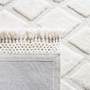 Safavieh Casablanca Shag 651 W/ Tassel Hand Tufted 80 % Polyester 20 % Cotton Shag & Flokati Rug CSB651A-9