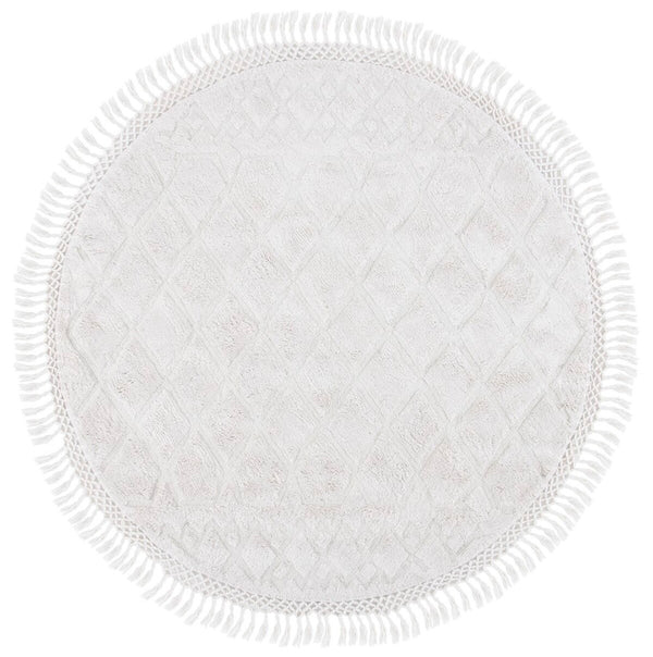 Safavieh Casablanca Shag 651 W/ Tassel Hand Tufted 80 % Polyester 20 % Cotton Shag & Flokati Rug CSB651A-9