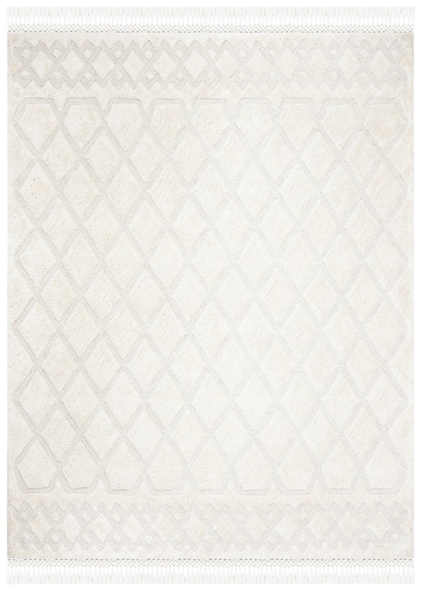 Safavieh Casablanca Shag 651 W/ Tassel Hand Tufted 80 % Polyester 20 % Cotton Shag & Flokati Rug CSB651A-9