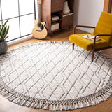 Safavieh Casablanca Shag 652 W/ Tassel Hand Tufted 80 % Polyester 20 % Cotton Shag & Flokati Rug CSB652A-9