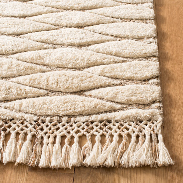 Safavieh Casablanca Shag 656 W/ Tassel Hand Tufted 80 % Polyester 20 % Cotton Shag & Flokati Rug CSB656A-9