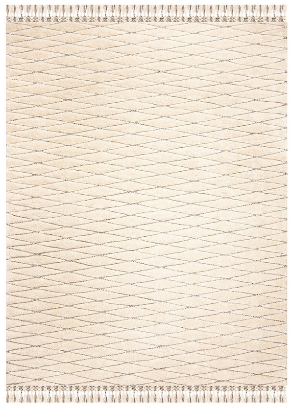 Safavieh Casablanca Shag 656 W/ Tassel Hand Tufted 80 % Polyester 20 % Cotton Shag & Flokati Rug CSB656A-9