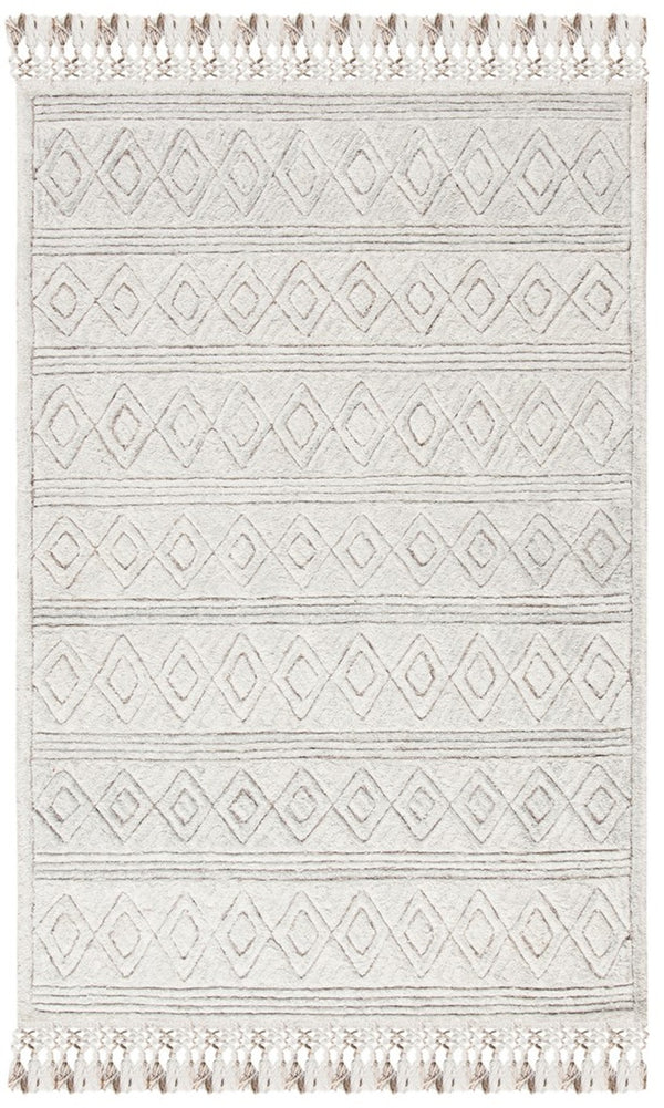Safavieh Casablanca Shag 658 W/ Tassel Hand Tufted 80 % Polyester 20 % Cotton Shag & Flokati Rug CSB658G-9