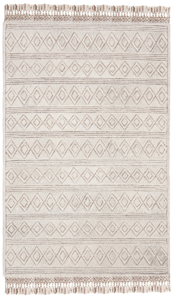 Safavieh Casablanca Shag 658 W/ Tassel Hand Tufted 80 % Polyester 20 % Cotton Shag & Flokati Rug CSB658G-9