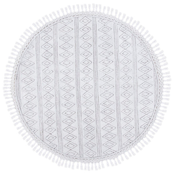 Safavieh Casablanca Shag 658 W/ Tassel Hand Tufted 80 % Polyester 20 % Cotton Shag & Flokati Rug CSB658G-9