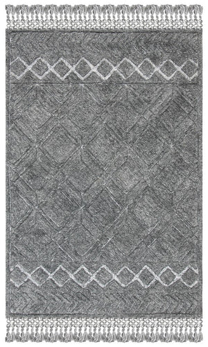 Safavieh Casablanca Shag 664 W/ Tassel Hand Tufted 80 % Polyester 20 % Cotton Shag & Flokati Rug CSB664H-9
