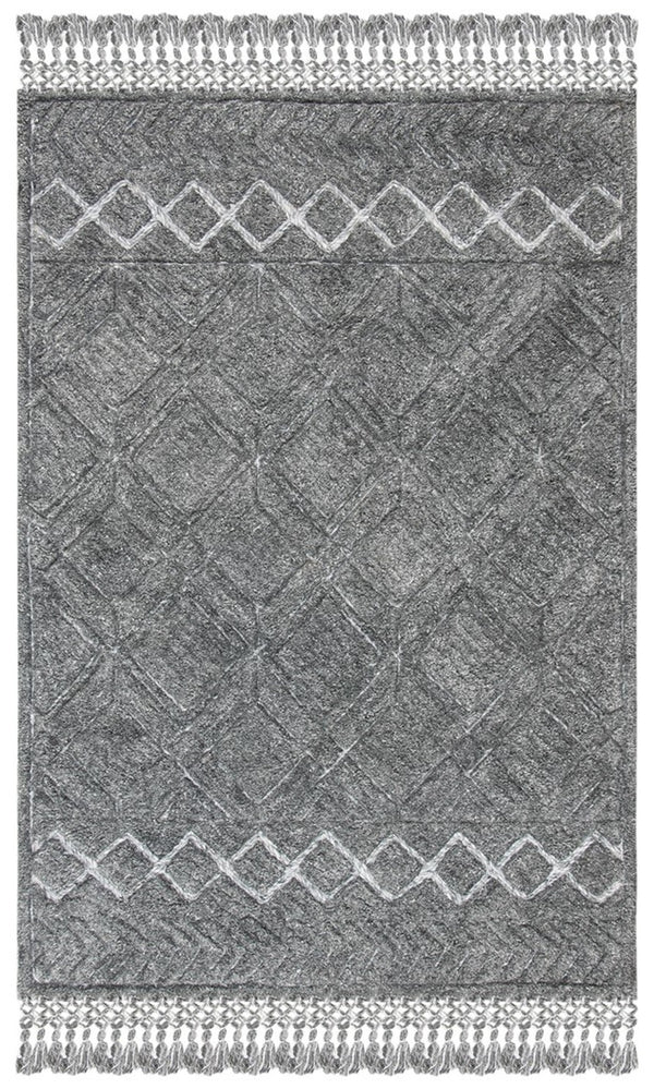 Safavieh Casablanca Shag 664 W/ Tassel Hand Tufted 80 % Polyester 20 % Cotton Shag & Flokati Rug CSB664H-9