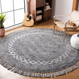 Safavieh Casablanca Shag 664 W/ Tassel Hand Tufted 80 % Polyester 20 % Cotton Shag & Flokati Rug CSB664H-9