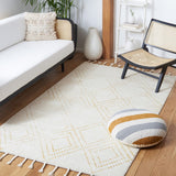 Safavieh Casablanca 676 With Tassle Hand Loomed 80% Wool/20% Cotton Rug CSB676D-8