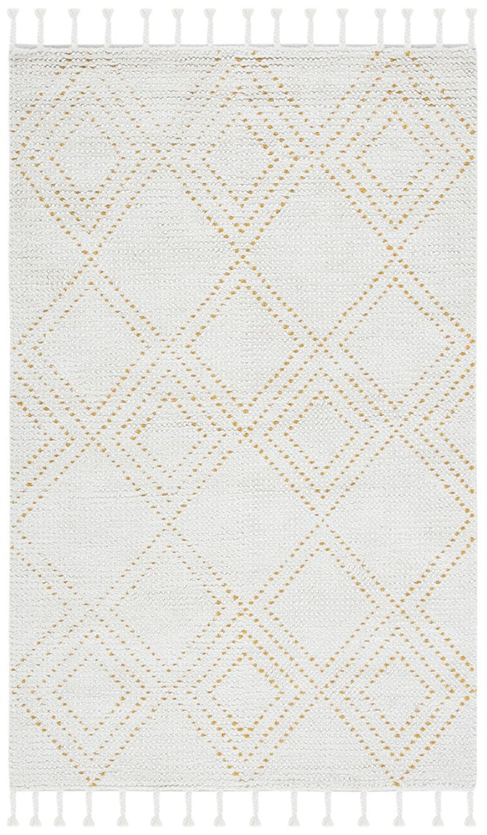 Safavieh Casablanca 676 With Tassle Hand Loomed 80% Wool/20% Cotton Rug CSB676D-8