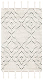 Safavieh Casablanca 676 With Tassle Hand Loomed 80% Wool/20% Cotton Rug CSB676F-8