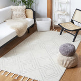 Safavieh Casablanca 676 With Tassle Hand Loomed 80% Wool/20% Cotton Rug CSB676F-8