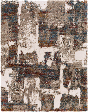 Celestial Shag CSG-2305 Modern Polyester Rug CSG2305-71010 Taupe, Medium Gray, Navy, Denim, Cream, Burgundy, Rose, Mustard, Sage 100% Polyester 7'10" x 10'