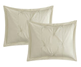 Veronica Beige King 3 Piece Duvet Set