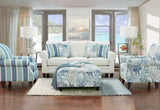 Fusion 1140 Transitional Sofa 1140 Grande Glacier