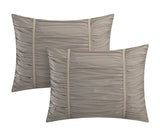 Avila Taupe Queen 20pc Comforter Set