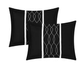 Dinah Black King 24pc Comforter Set