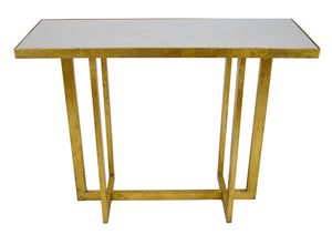 Zeugma CT332 Gold Console Table