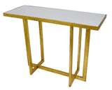 Zeugma CT332 Gold Console Table