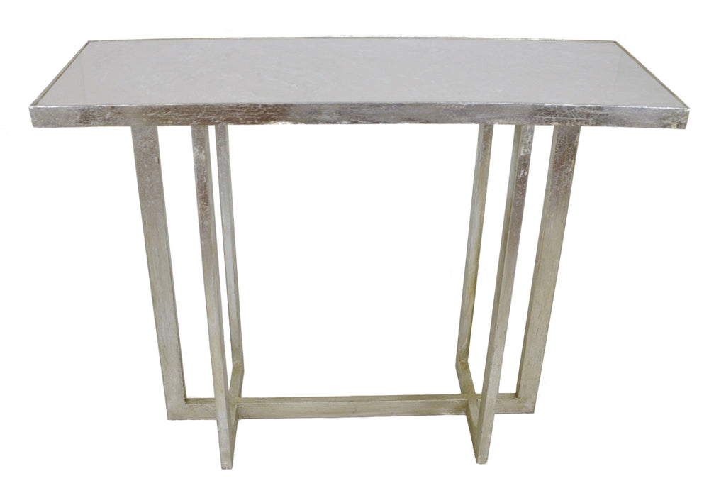 Zeugma CT332 Silver Console Table