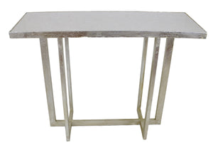 Zeugma CT332 Silver Console Table
