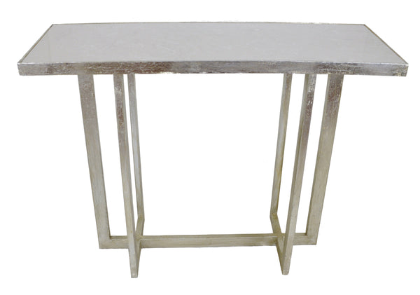 Zeugma CT332 Silver Console Table