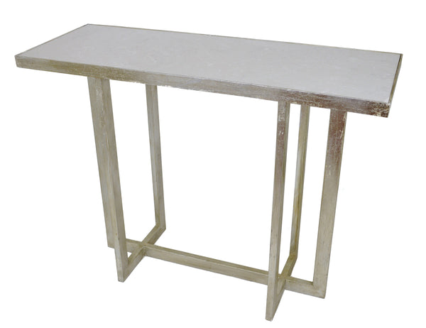 Zeugma CT332 Silver Console Table
