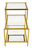 CT344 Gold Side Table