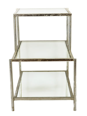 Zeugma CT344 Silver Side Table