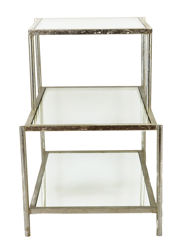 Zeugma CT344 Silver Side Table