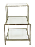 Zeugma CT344 Silver Side Table
