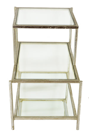 Zeugma CT344 Silver Side Table