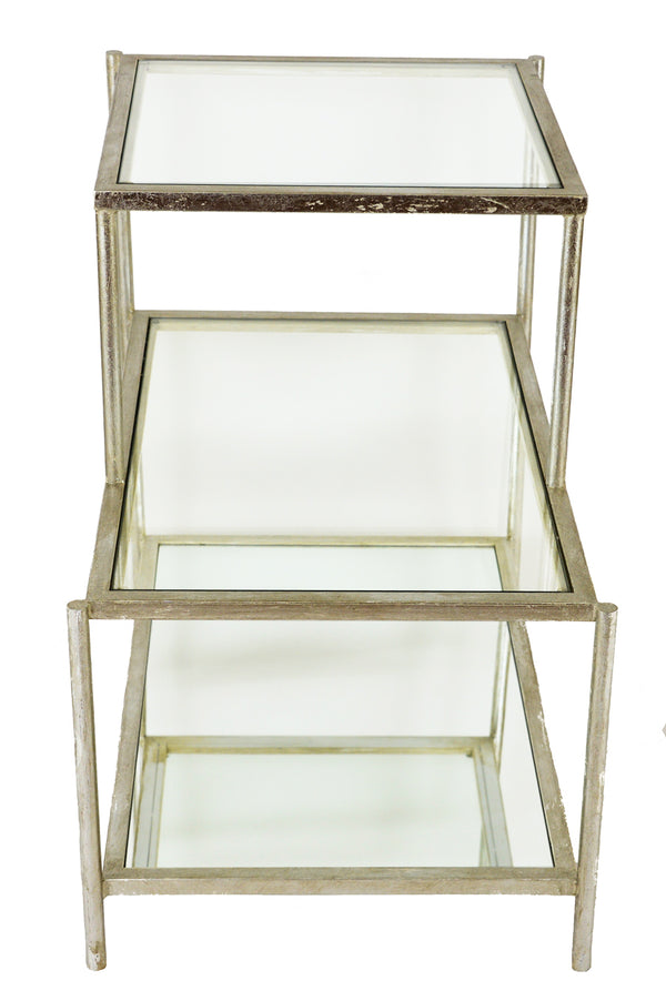 Zeugma CT344 Silver Side Table