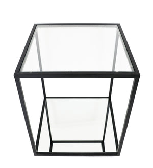 Zeugma CT351 Black Side Table