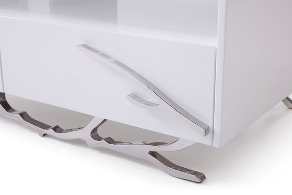 VIG Furniture Modrest Legend Modern White Coffee Table VGVCCT8111-WHT