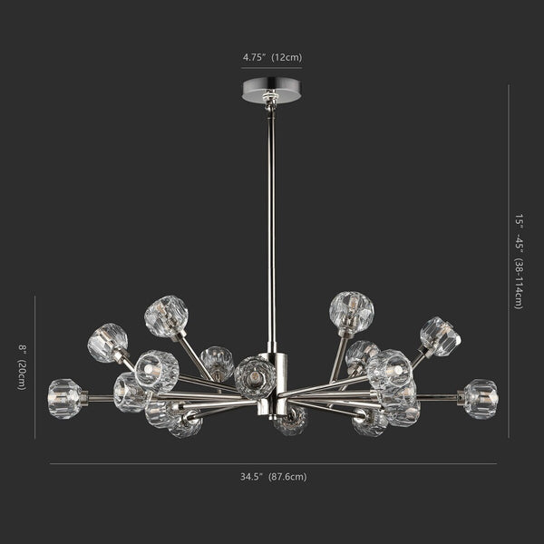 Safavieh Breyer Crstal Chandelier