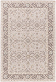 Castille CTL-2000 Traditional Wool Rug CTL2000-913 Taupe, Charcoal, Ivory, Camel 100% Wool 9' x 13'