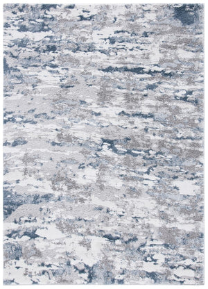 Century 300 Century 307  Power Loomed Polypropylene Rug Blue / Grey